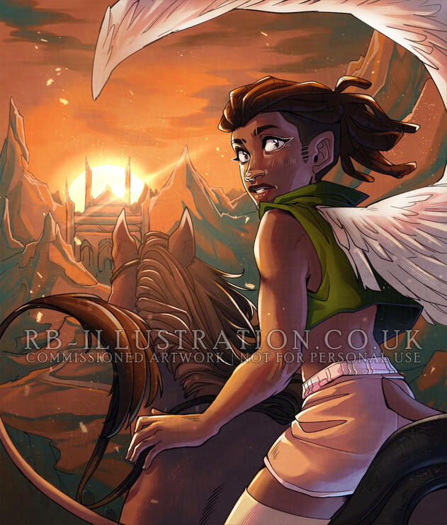 Journey to Naelack (Commission for Personal Client, 2026)