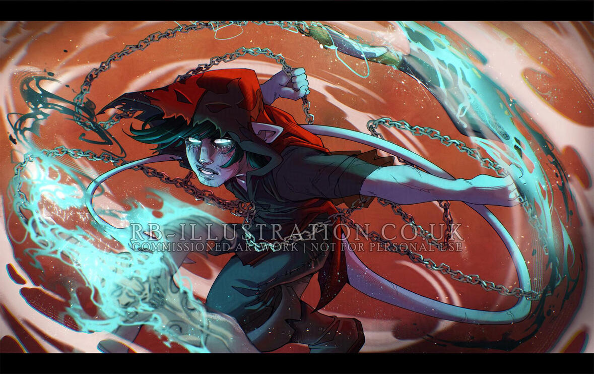 D&D Character (Commission for Personal Client, 2025)
